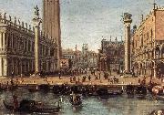 The Piazzetta from the Bacino di San Marco Gaspar Van Wittel